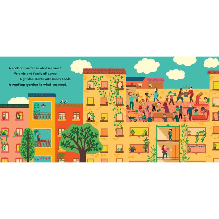 Barefoot Books - Vente Preschool Book (3-5) - Jardin sur le toit1