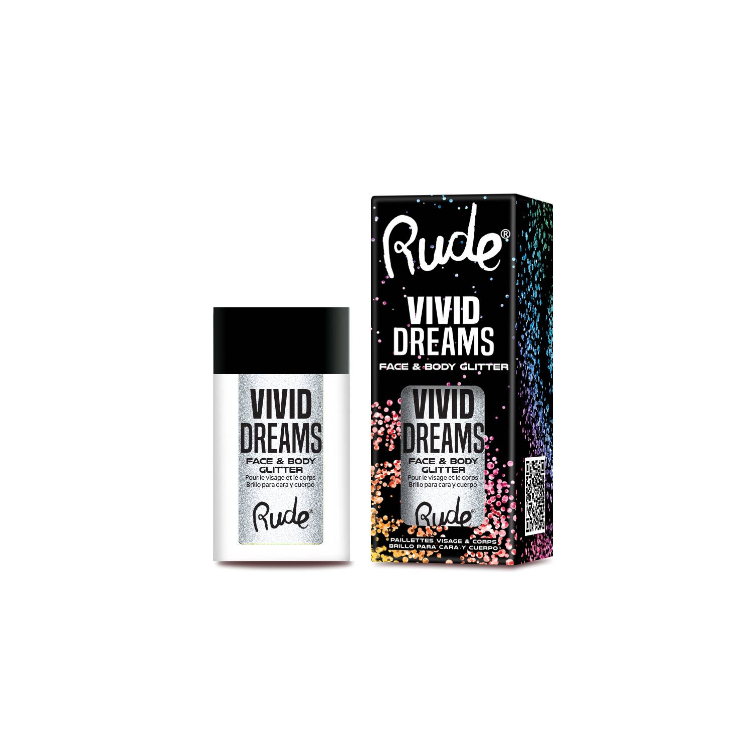 Rude Cosmetics - Wholesale Body Glitter/Shimmer - Vivid Dreams Face & Body Glitter16