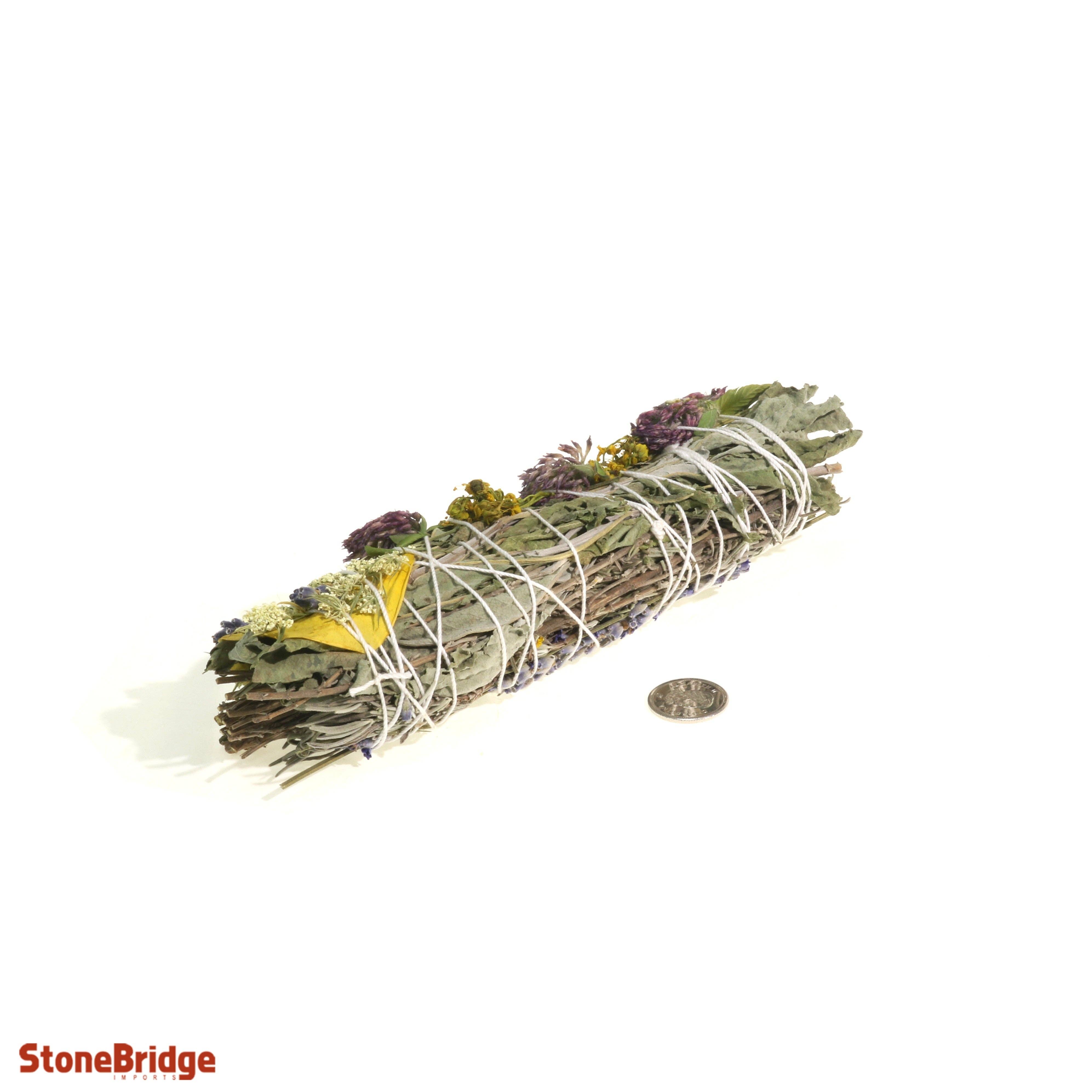 Stonebridge Imports – wholesale Sage bundle – FLOWER POWER!!! Lavender/ Sage Cleansing Stick - Local & Organic - 3 Pack6