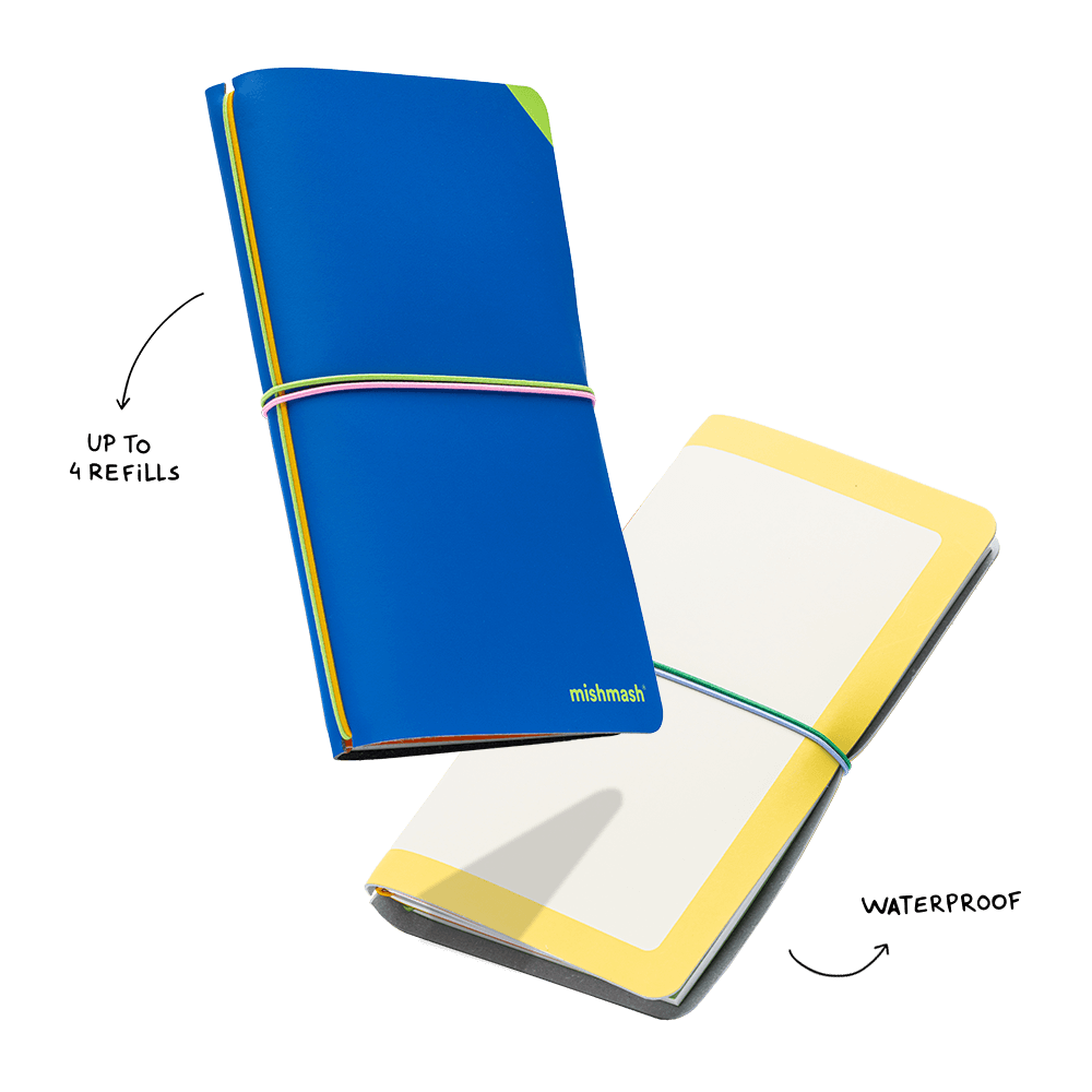 mishmash – wholesale Anteckningsbok – Påfyllningsbara omslag till Logböcker och påfyllnadsblad10