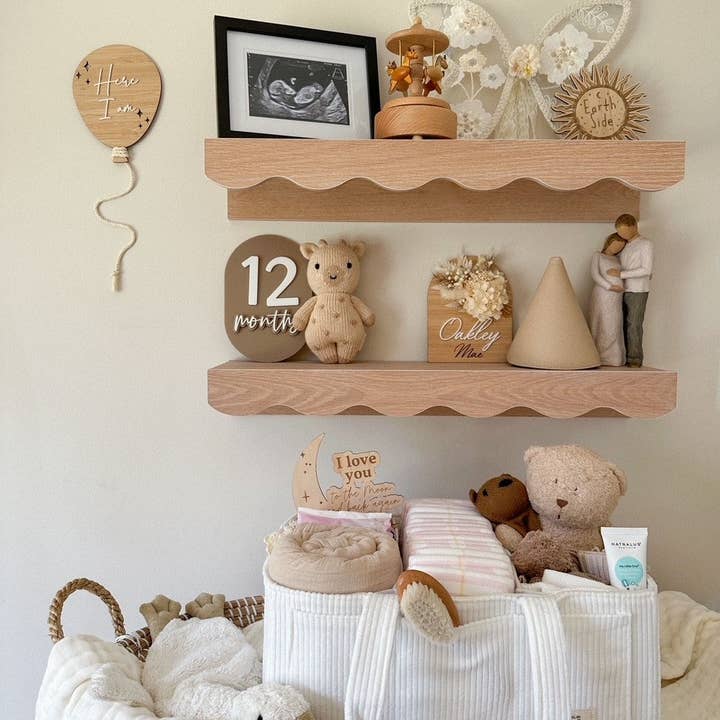 Petite + Co - Wholesale Diaper Caddy - Baby - NAPPY CADDY ORGANISER - CORD | WHITE1