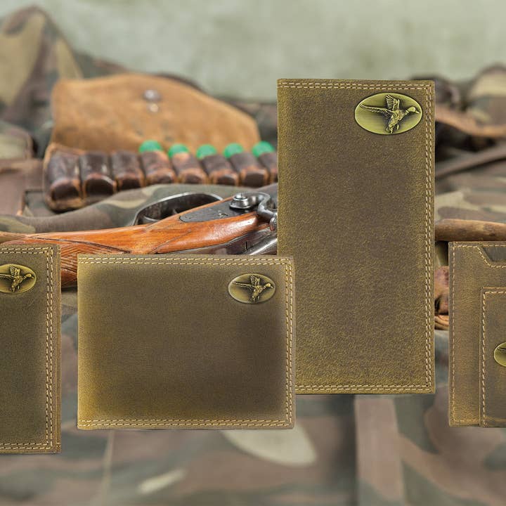 Zep-Pro - Wholesale Wallet - Men's - Mallard Vintage Tan Leather Magnetic Front Pocket Wallet3
