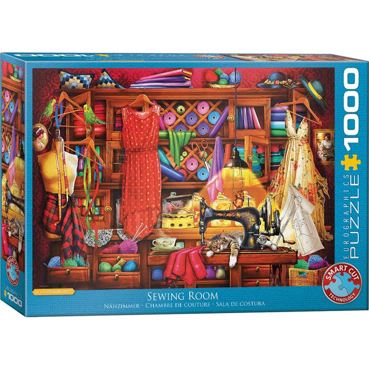 Eurographics Puzzles Europe - Wholesale Puzzle - Adult - Sewing Room