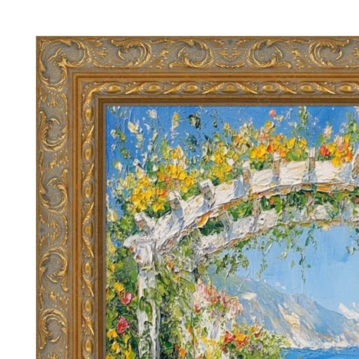 Cadre photo orné en or antique victorien 10x12 pour la vente par Modern Memory Design Picture Frames