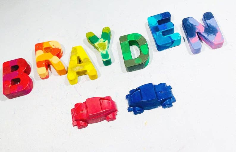 Cre8ive Crayonz - Wholesale Crayons - Kids & Baby - Car and Truck Rainbow Crayon Gift Box4