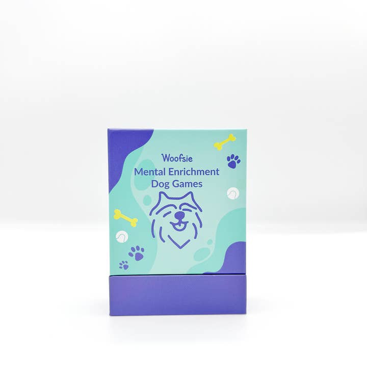 Mental Enrichment Dog Games Deck of Cards for wholesale by Woofsie