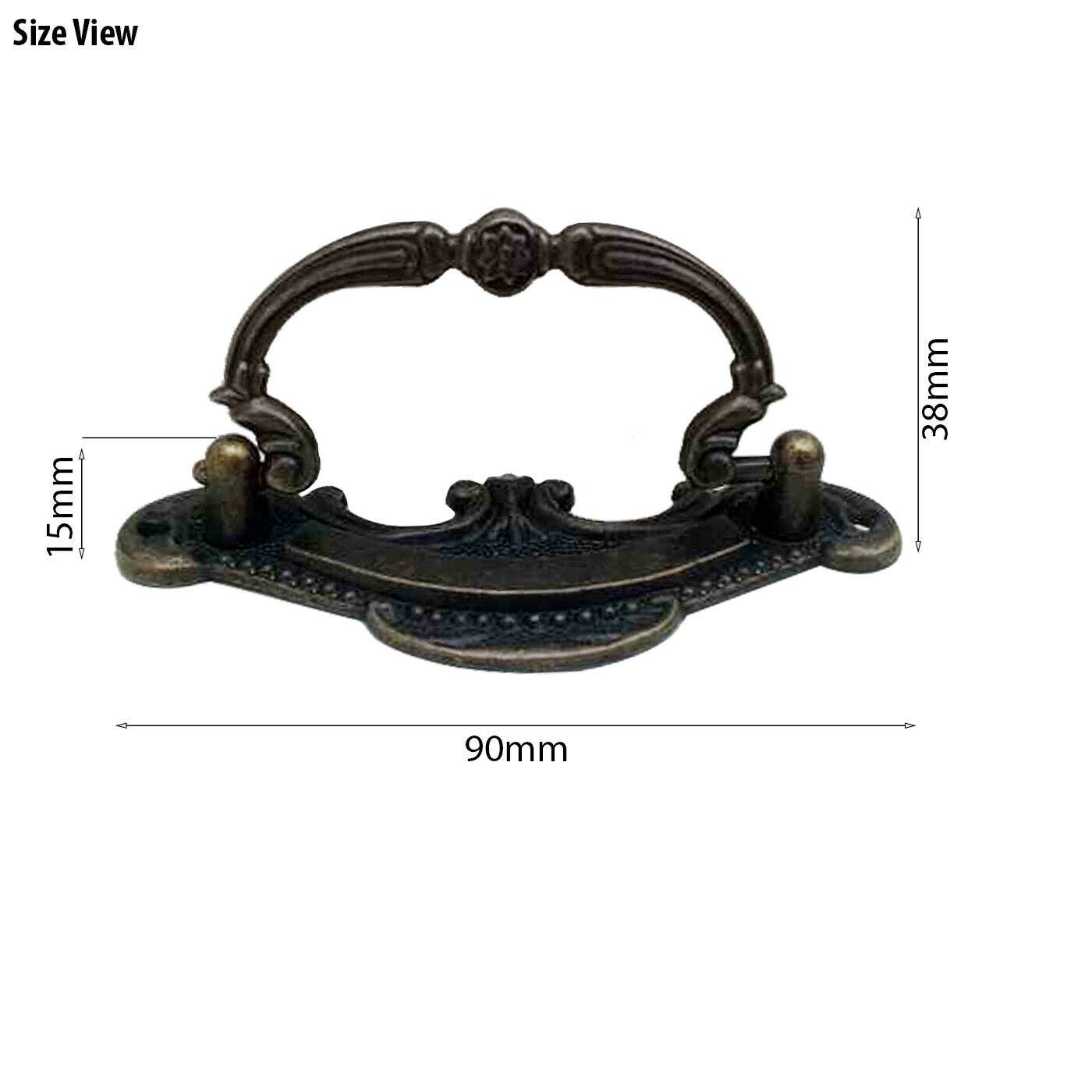 Ledsone – wholesale Knob/pull – 2 pack of Door handles made of brass,architectural flooring2