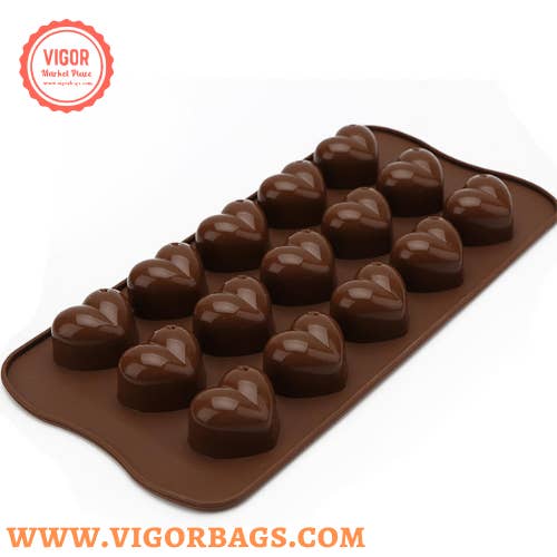 VIGOR - Wholesale Chocolate/candy mould - Silicone Cake Mold BPA Free, Non-Stick Chocolate Mold Soft a11