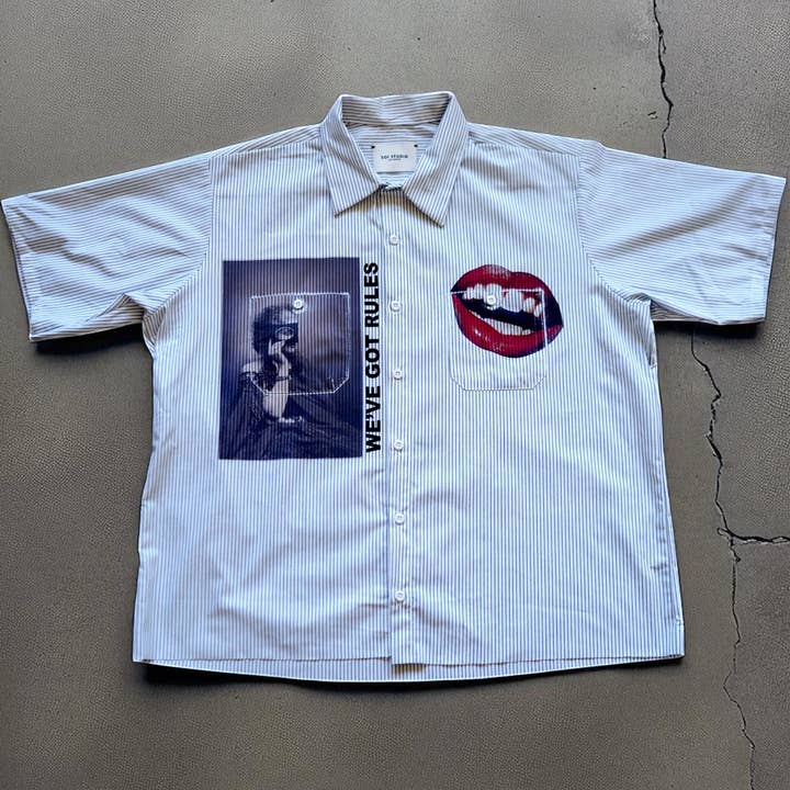 Temos Regras Camisa de Trabalhador por atacado de SOI STUDIO