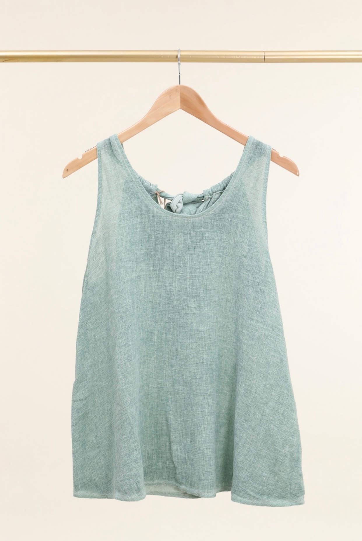 LÉA & LUC - Vente Débardeur – femme - Débardeur en 50% coton et 50% Lin REF. 91681