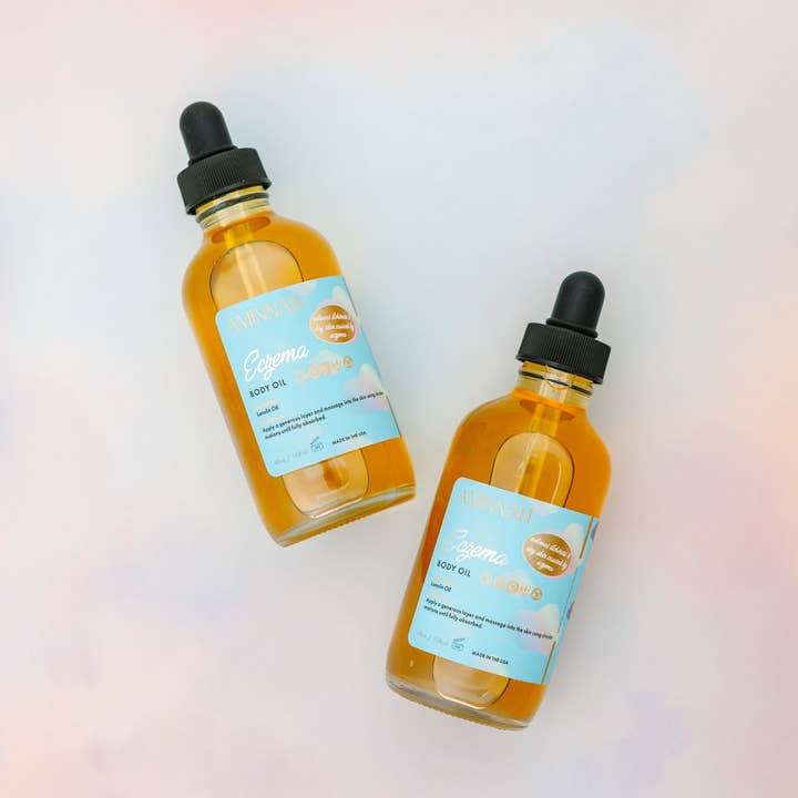 AMINNAH - Wholesale Bath & Body Set - "Eczema" Body Collection | Cream| Serum| Sugar Scrub| Body Oil| Cleanser|8