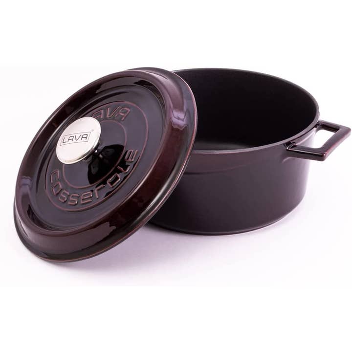 Biggbrands - Wholesale Cooking Pot - LAVA Premium Round Cast Iron Dutch Oven (20 cm/24 cm)5