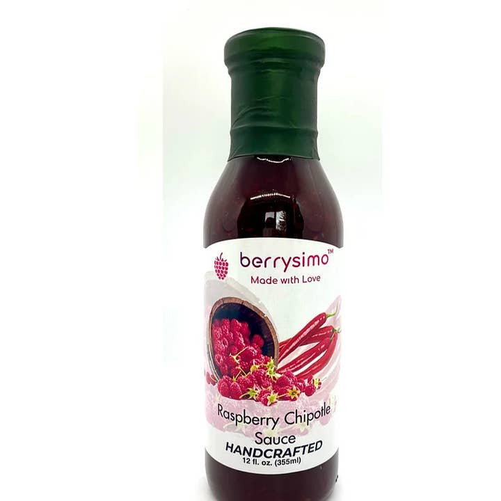 Real Fruit Tea & Berrysimo - Wholesale Sauce - Berrysimo - Raspberry Chipotle Sauce1