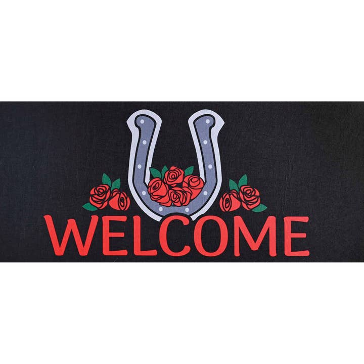 Paillasson Insert Welcome Horseshoe pour la vente par Magnolia