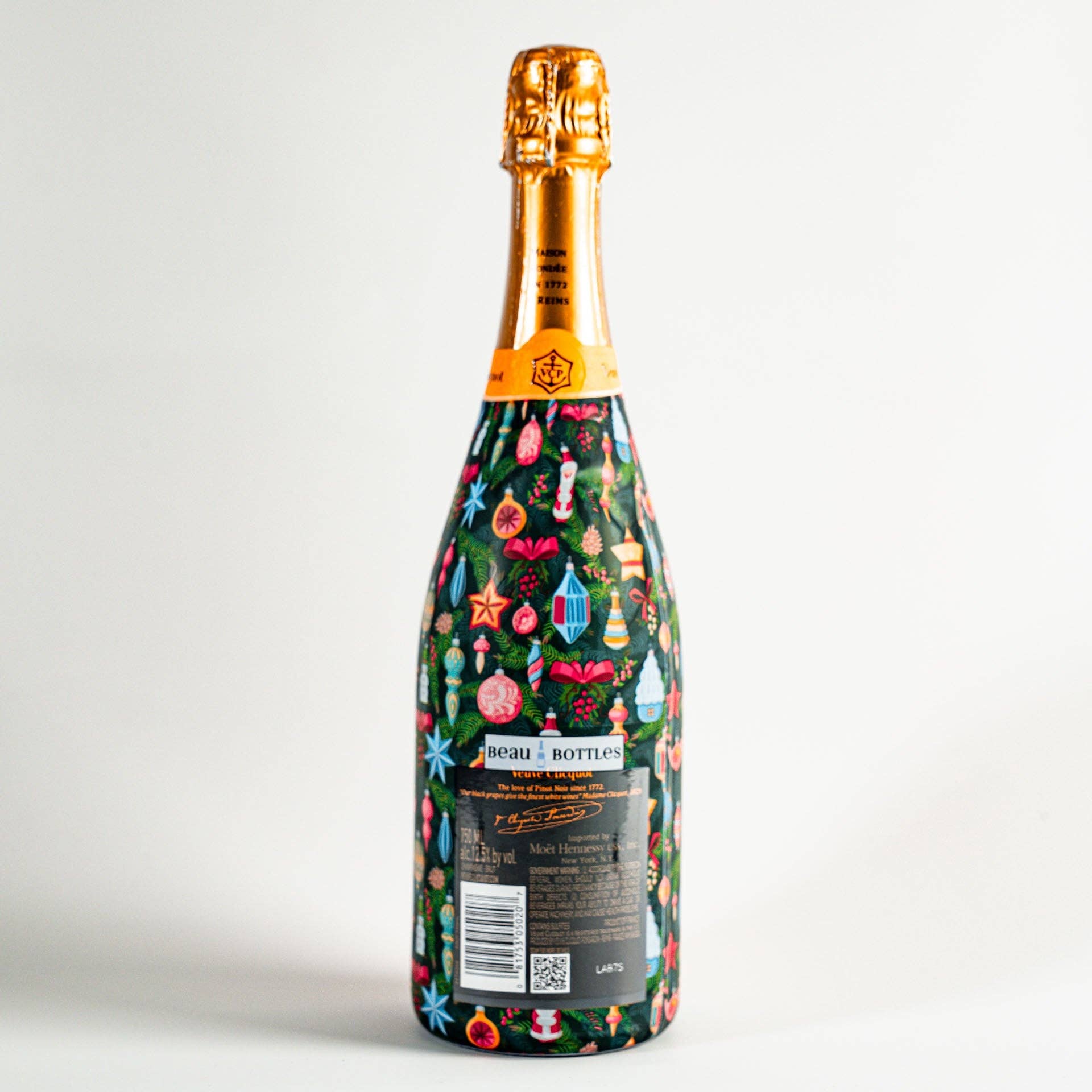 Beau Bottles - Wholesale Wine Gift Bag - Beau Bottles Ornament Wonderland - Champagne Collection3