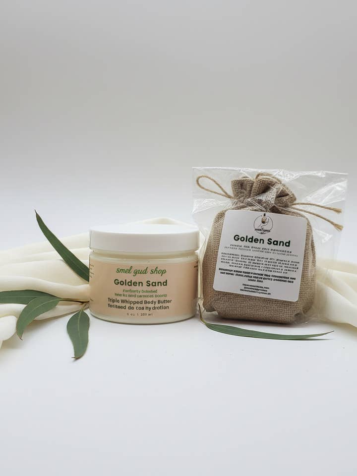 Het Verwen Duo – Geitenmelk Zeep & Body Butter voor wholesale door The smel gud shop