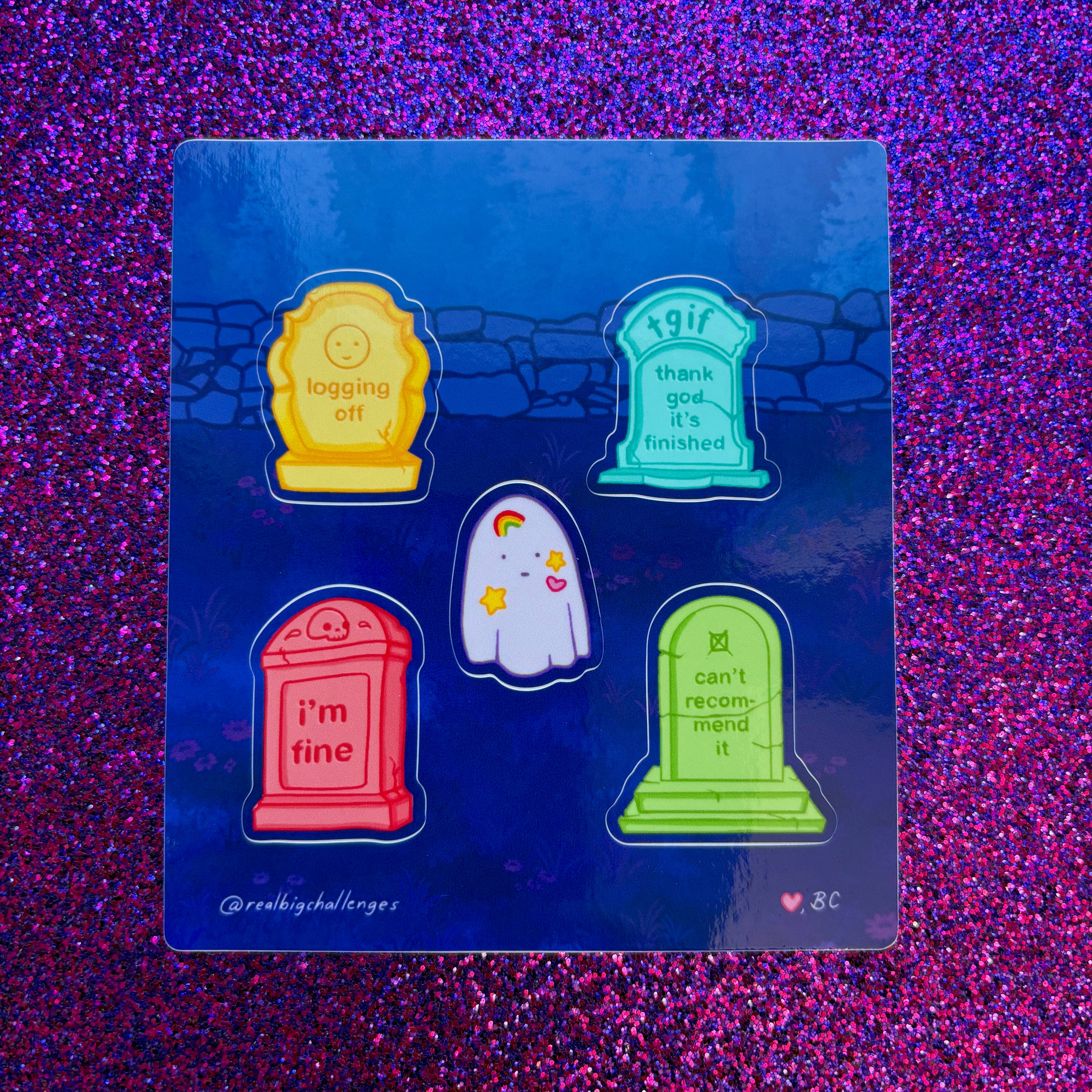 Big Challenges - Wholesale Sticker - The Big Challenges Starter Pack (90 items)9