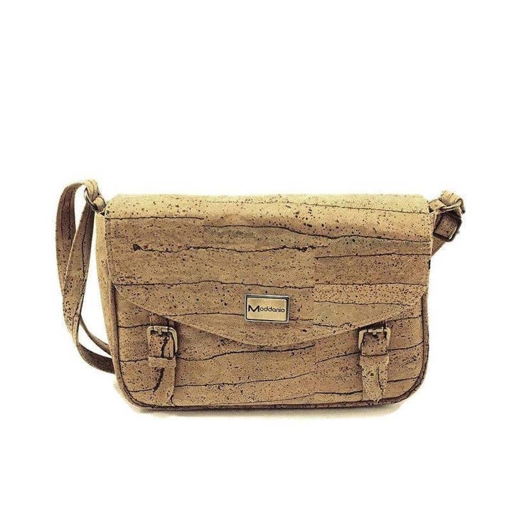 Bolso bandolera Cork - Bolso bandolera vegano para venta al por mayor de Moddanio Cork