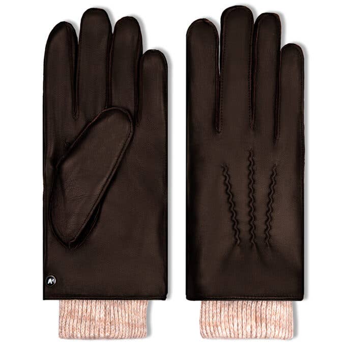 napo gloves - Vente Gants – homme - Gants NapoBoss en cuir nappa pour hommes avec Thinsulate 3M5