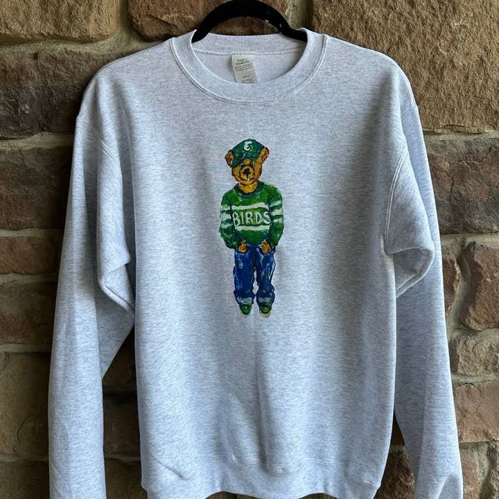 Philly Bear Crewneck for wholesale by Just C