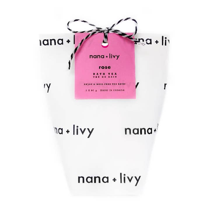 Thé de Bain Rose pour la vente par Nana + Livy