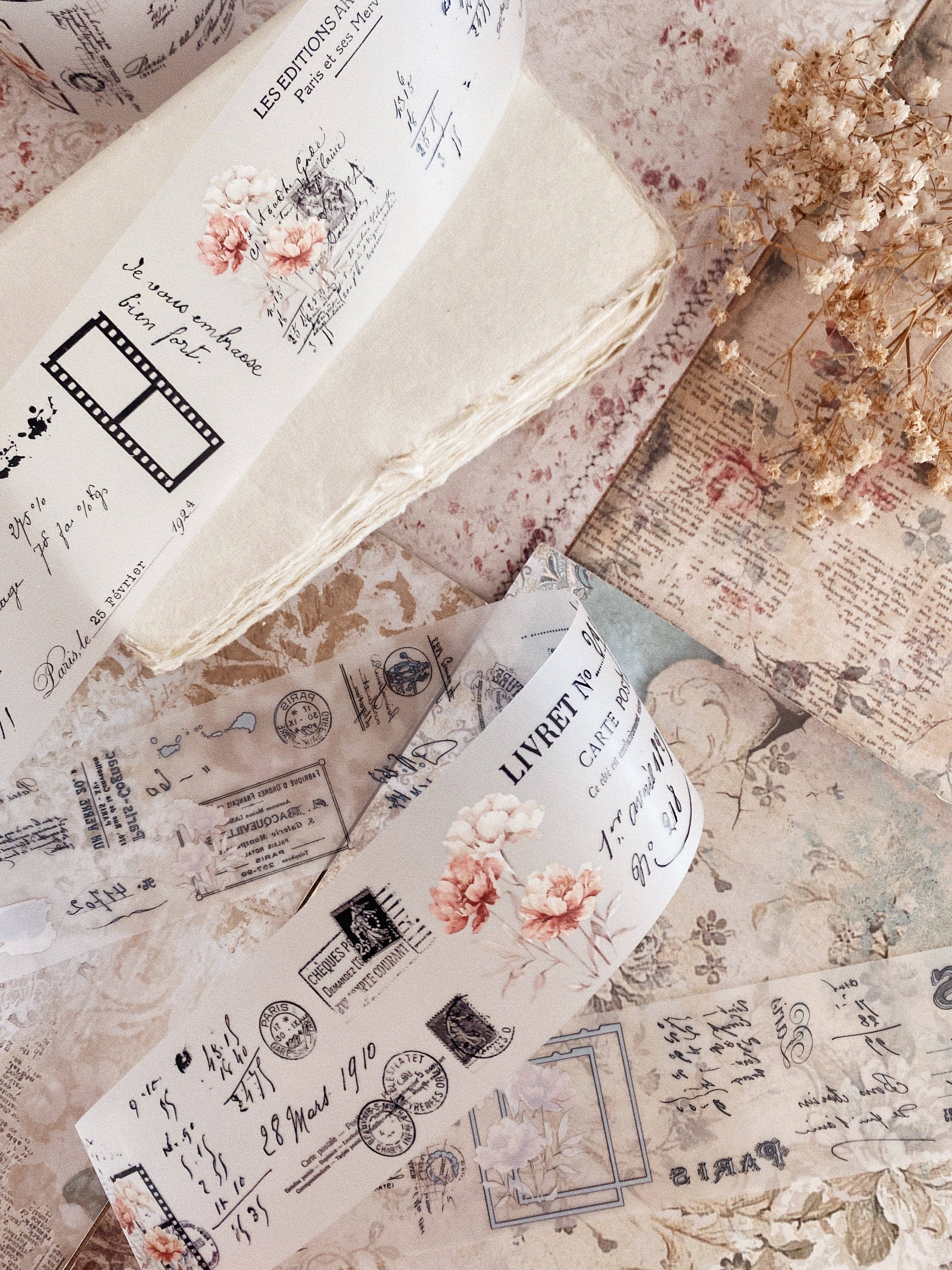 Chapteries - Wholesale Washi Tape - PET tape - Vintage peony16