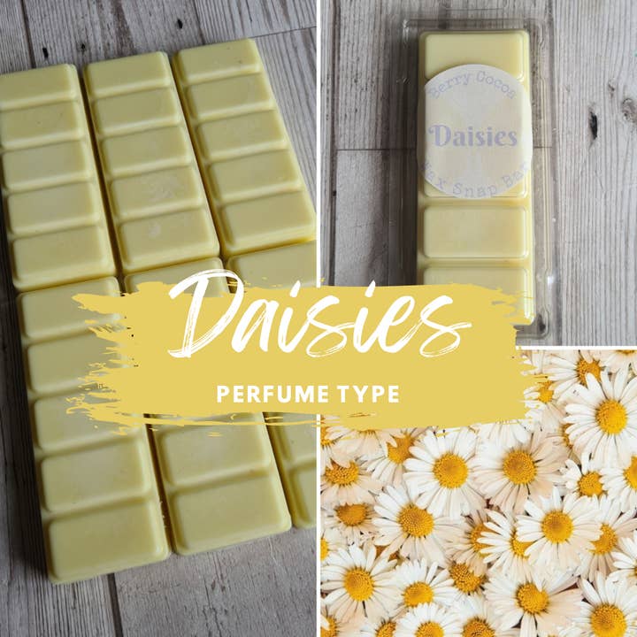 Daisies for wholesale by Berry Cocoa Handmade Wax Melts