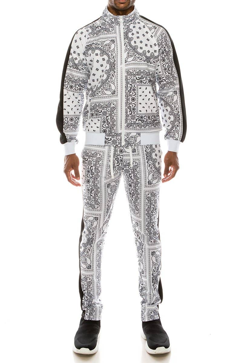 Victorious - Wholesale Tracksuit - Men's - ST804 Bandana Track Suits Pre-Pack4