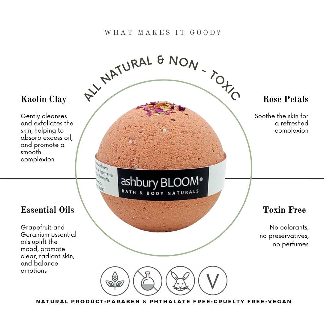 Ashbury Bloom – Engroshandel Badekugle – Badebomber Floral Dream - 165g | 5,8 oz3