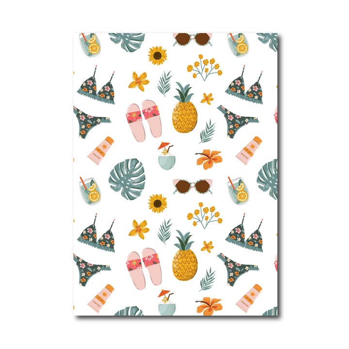 Kaart All you need is summer for wholesale by Only Happy Things Stationery