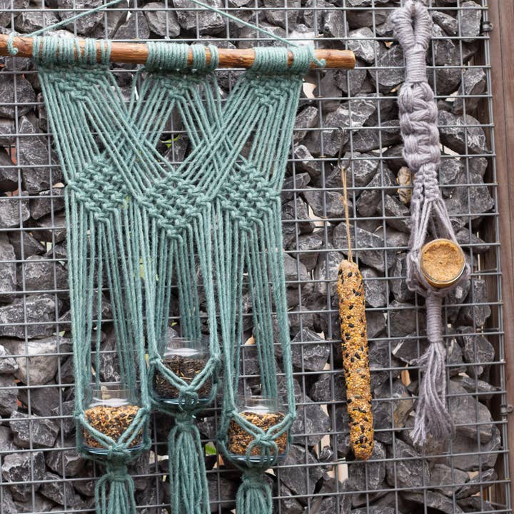 Hoooked Yarns - Wholesale DIY Craft Kit - DIY Macrame Kit Plant Hanger Tonara3