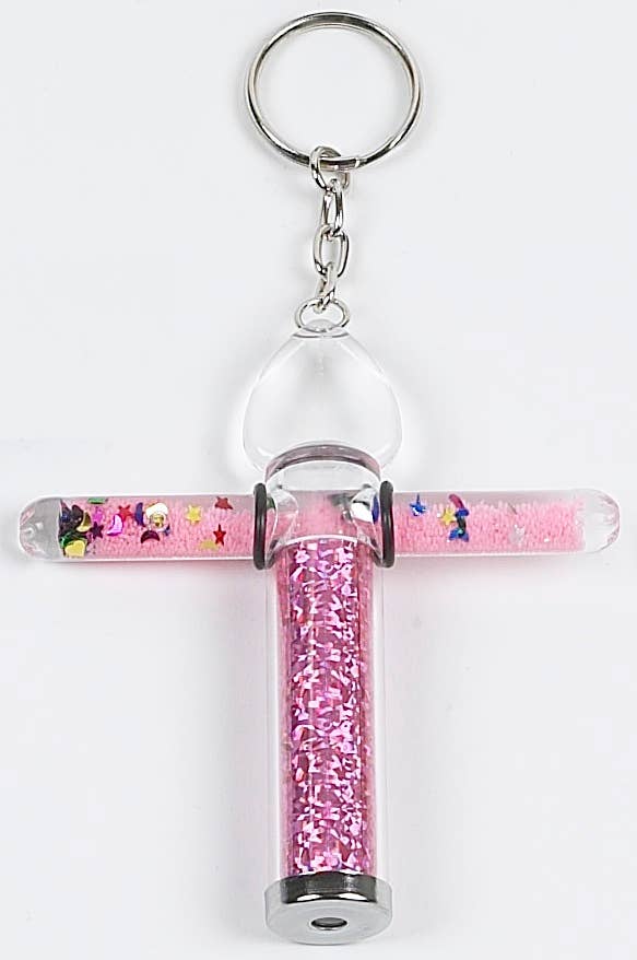 Golden Island Int'l Inc. – Porta-chaves - Unissexo por atacado – GI-8016K/40 Mini Caleidoscópio de Fogos de Artifício c/ Chaveiro (12 pk)6