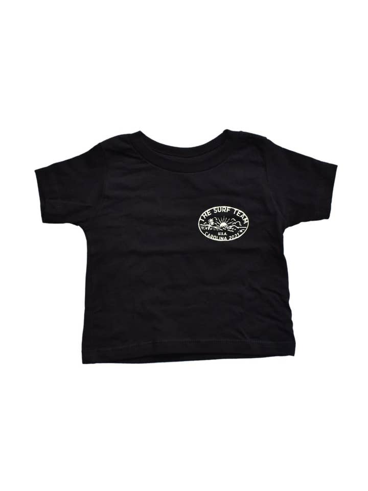 Black Boys Clothes The Surf Team Tee - USA made for wholesale on Faire4