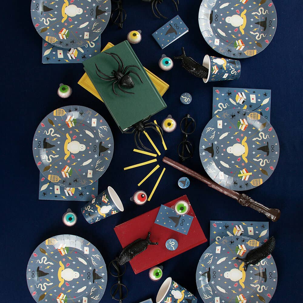 My Little Day - Vendita all'ingrosso Piatti monouso - Piatti a tema mago1