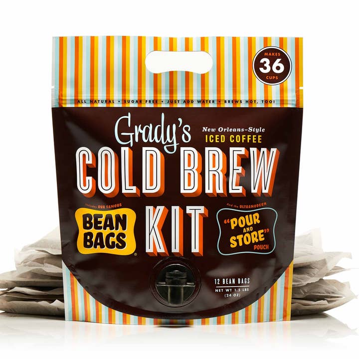 Grady's Cold Brew - Wholesale Coffee Beans - Bean Bag Cold Brew Kit0