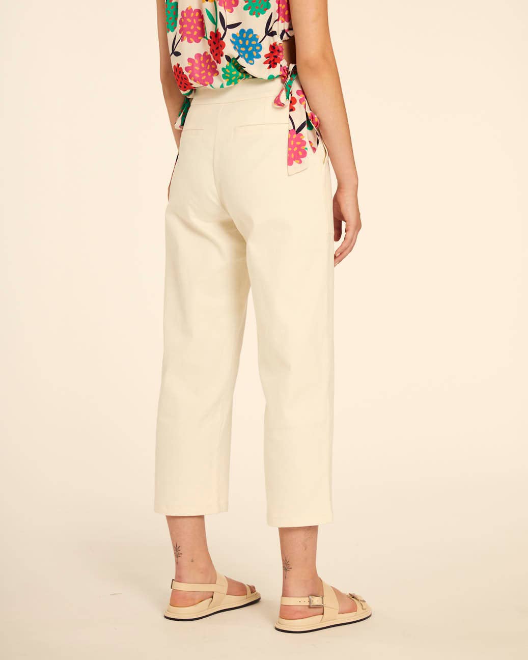 Pepaloves – Großhandel Hose – Damen – CULOTE CANVAS CREME2