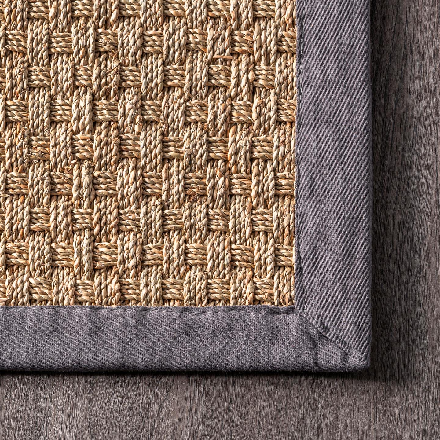nuLOOM - Wholesale Area Rug - Hesse Checker Weave Seagrass Indoor/Outdoor Area Rug21