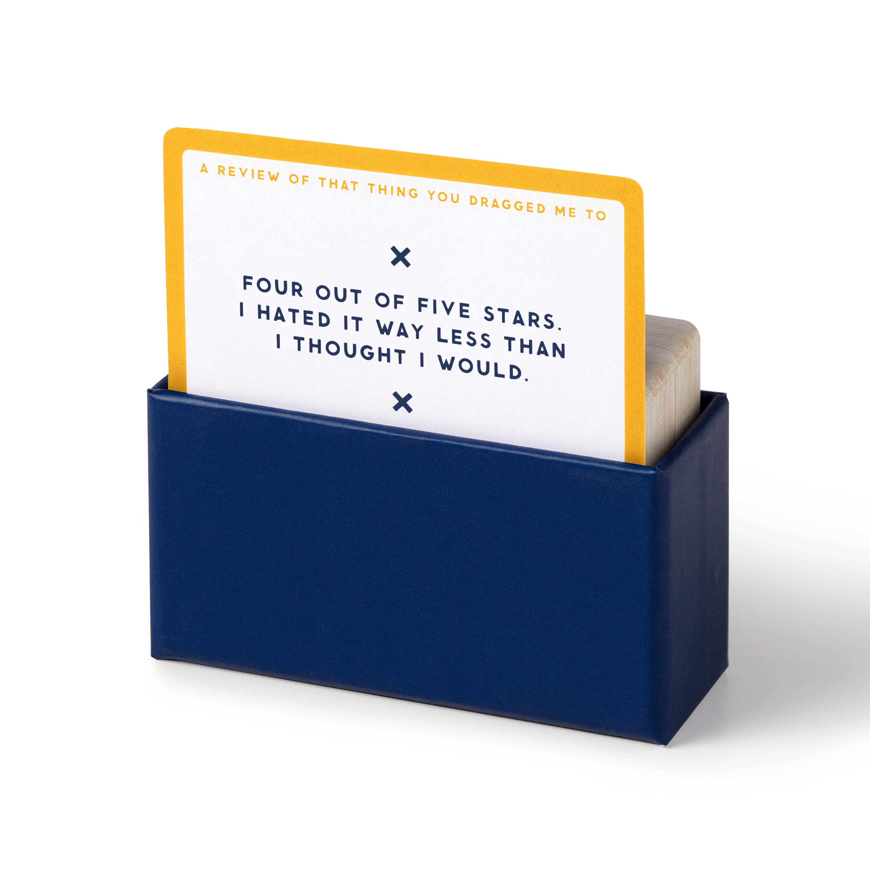 Chronicle Books - Wholesale Card Game - Brass Monkey Oddly Specific Ratings2