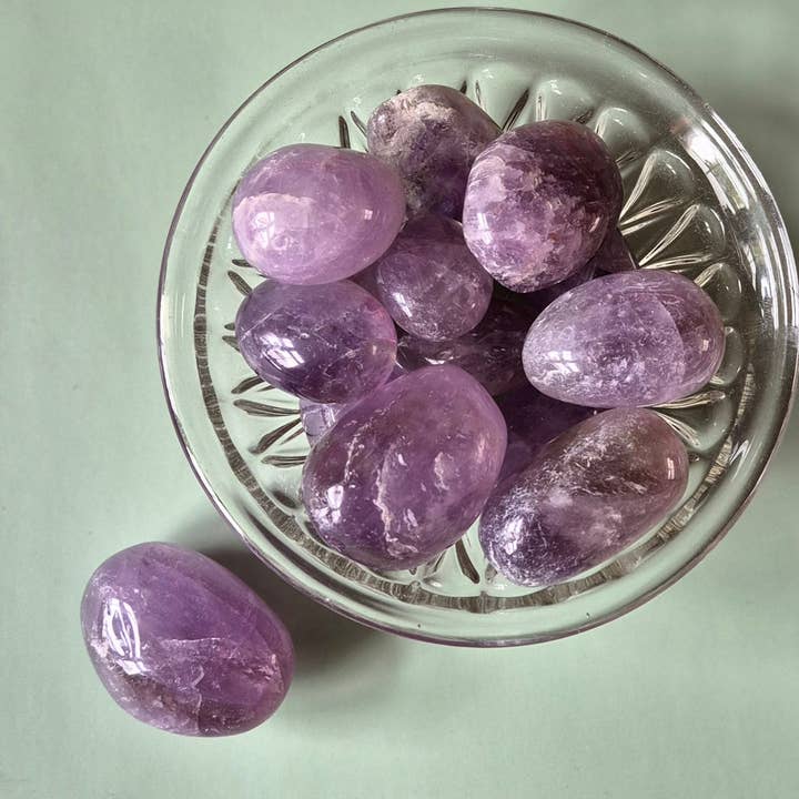 Crystal Amethist Tumbled Gemstone voor wholesale door Moonlight Gemstones