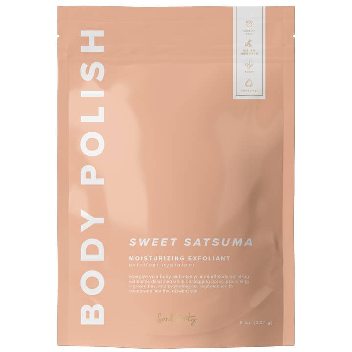 Body Polish Body Scrub (3 units) - Sweet Satsuma (MSRP $24) for wholesale by Bonblissity