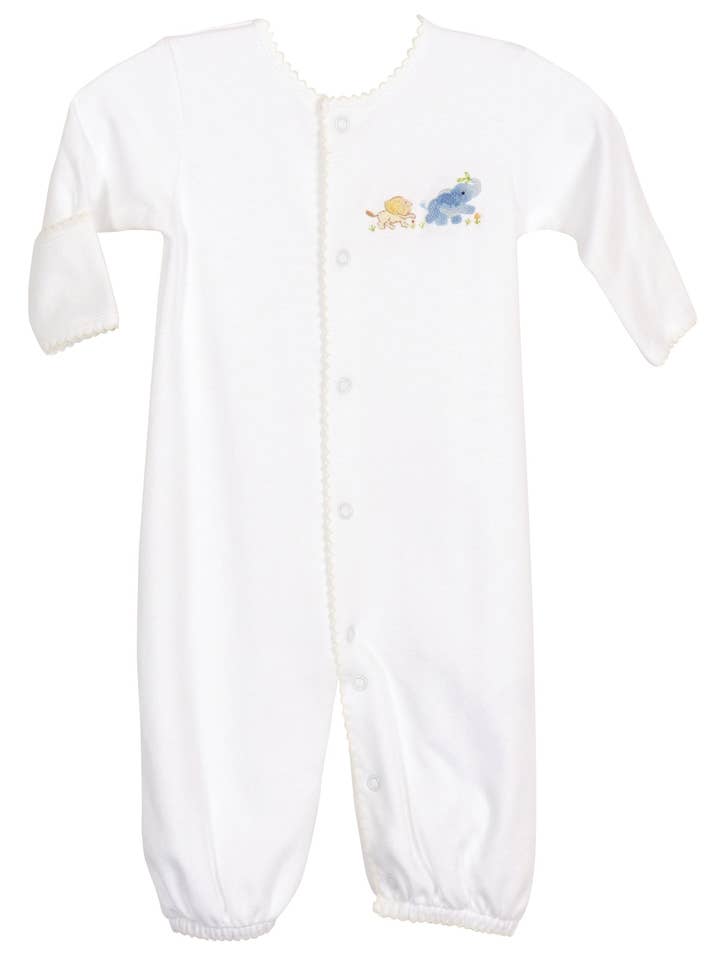 Animal Safari Converter Gown - Egyptian Cotton Knit for wholesale by The Yellow Lamb