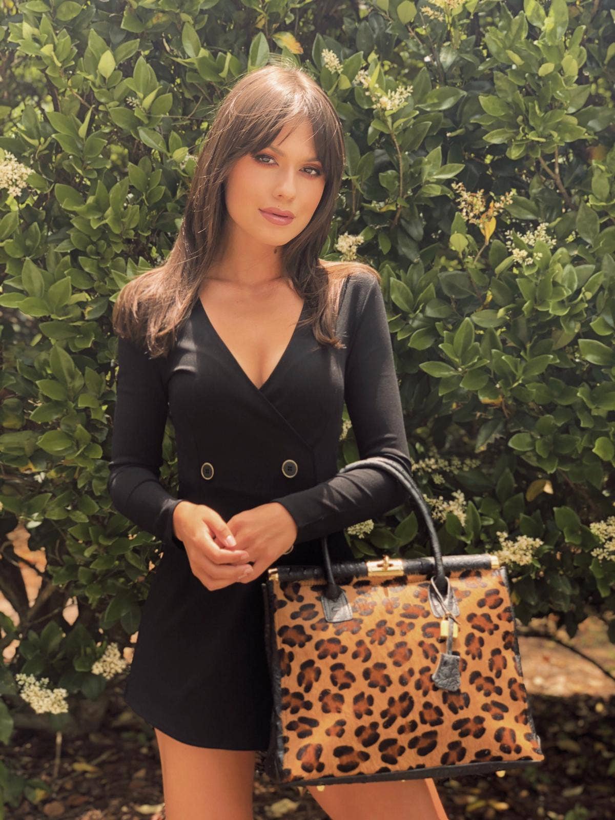 Charlie Leather – wholesale Shoulder bag – women's – Marinella Medium Handbag With Fur3