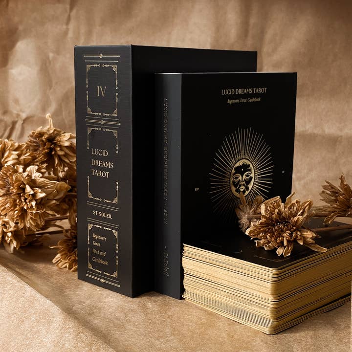 ST SOLEIL - Vente Cartes de tarot - Lucid Dreams Beginners Tarot Deck EDIV, Éclipse Noire9