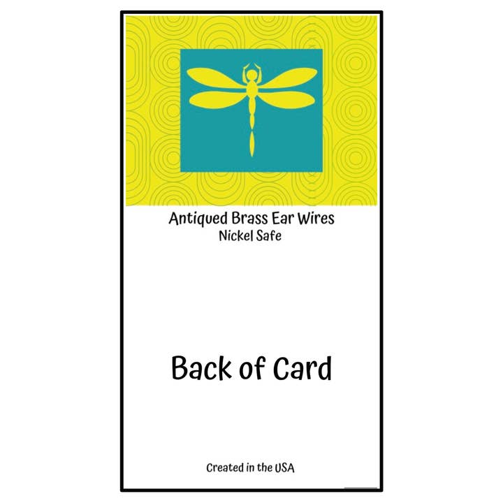 Dreamspirit - Wholesale Dangle Earrings - Photo Glass Crow Earrings2