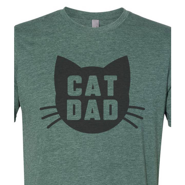 Cat Dad Unisex Tee for wholesale by Bias & Bourbon
