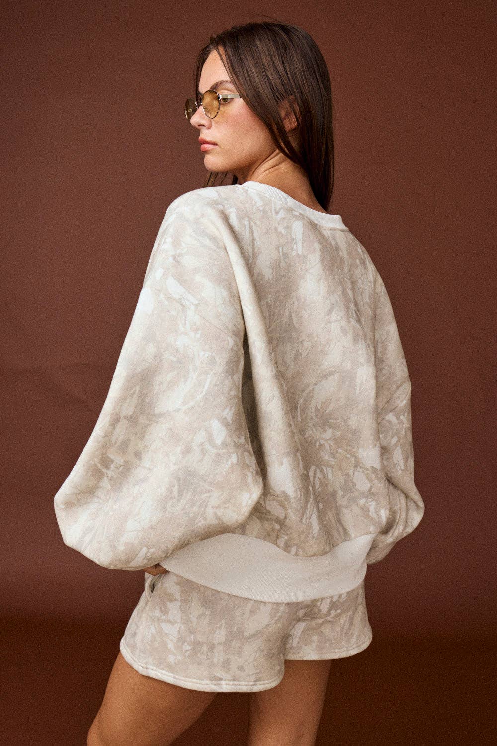 Papermoon - Wholesale Activewear Set - Women's - PX50791 - Woodland Camo Crewneck Set10