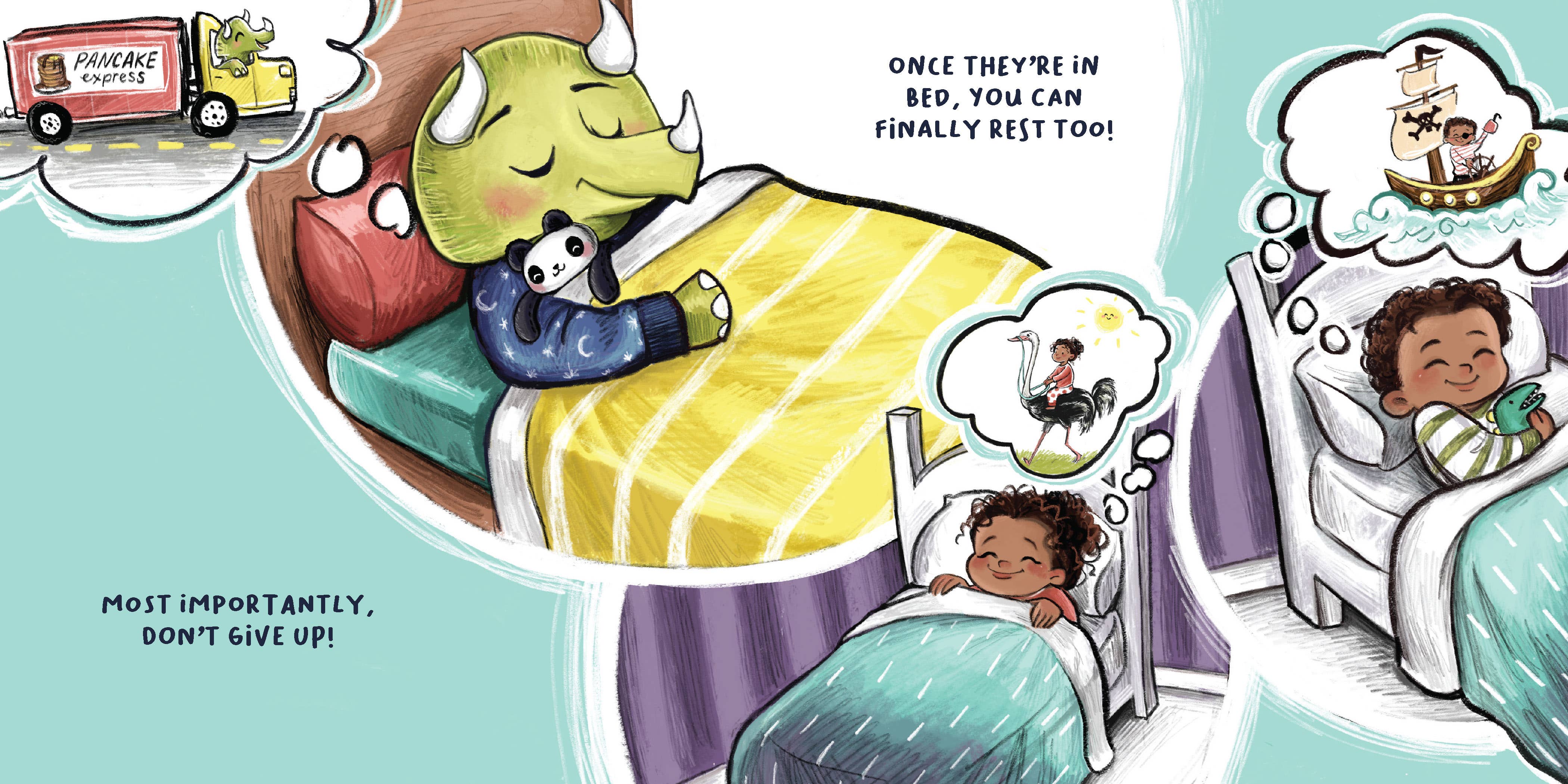 Familius, LLC - Wholesale Baby & Toddler Book (0-2) - How to Put a Dinosaur to Bed: A Board Book7