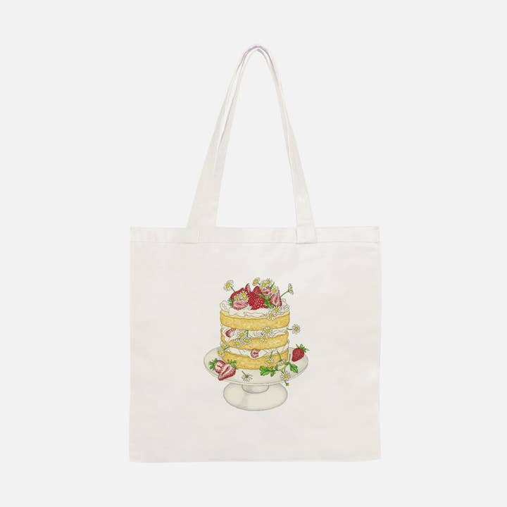 Strawberry Shortcake Tote Bag for wholesale by Keepsake Studio