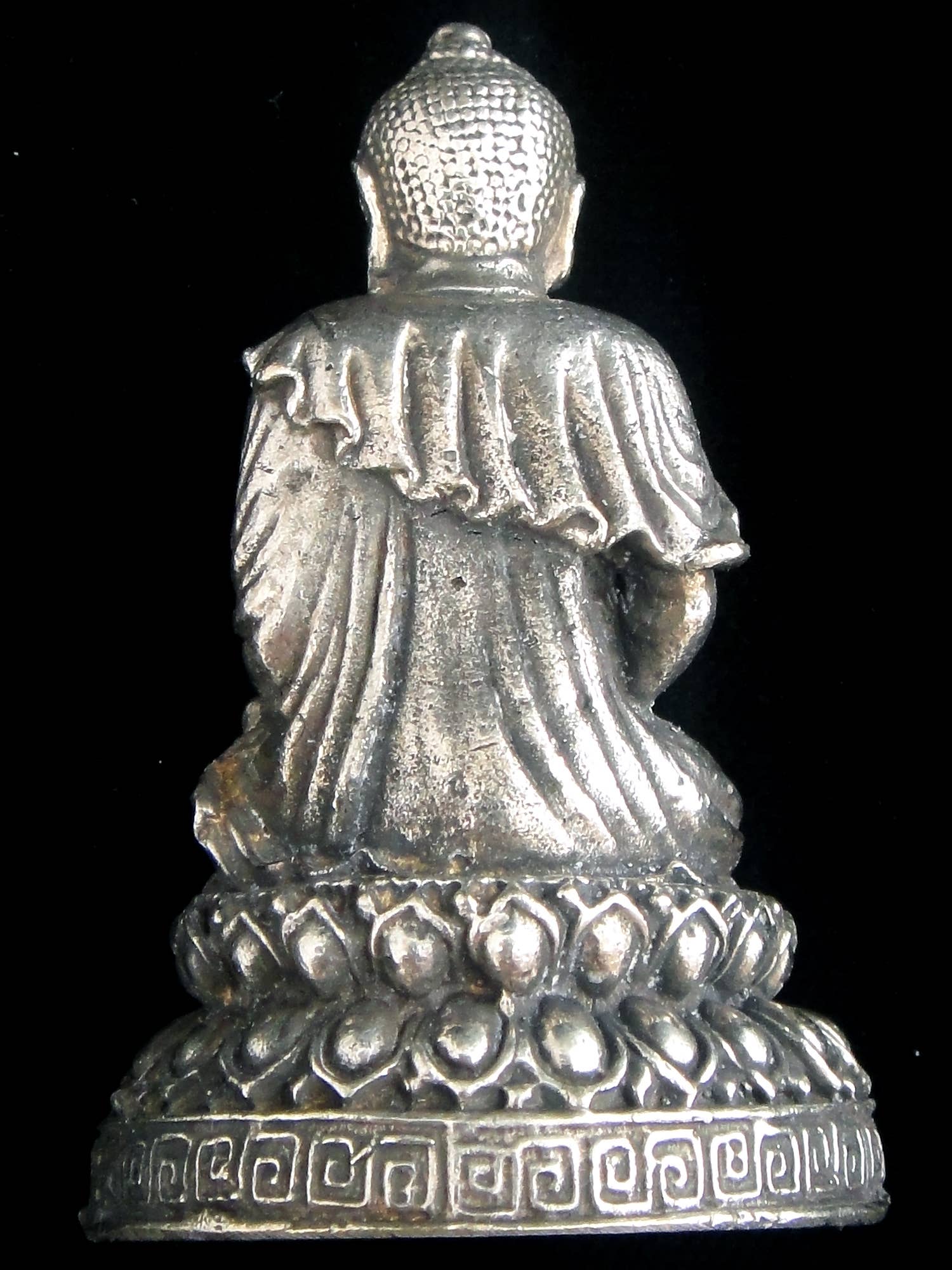 Tika - Venta al por mayor Figura decorativa - Estatuilla de deidad de latón - Grande - Buda1