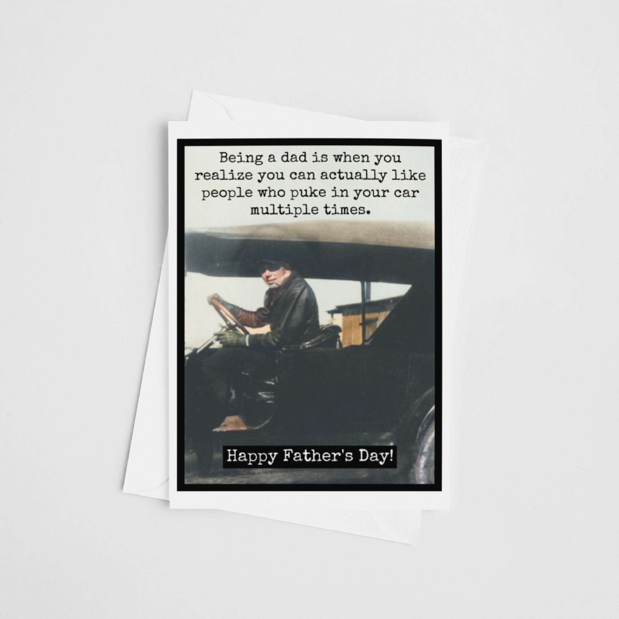 Raven's Rest Studio - Wholesale Father's Day Card - Father's Day Card. Being A Dad Is When You Realize You Can..2